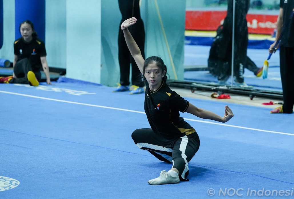 Incar Medali Emas Asian Games 2026, Atlet Wushu Seraf Naro dan Samuel Marbun Siapkan Strategi Matang
