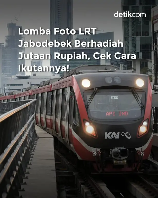 Lomba Foto LRT Hadirkan Hadiah Menarik, Ini Syaratnya