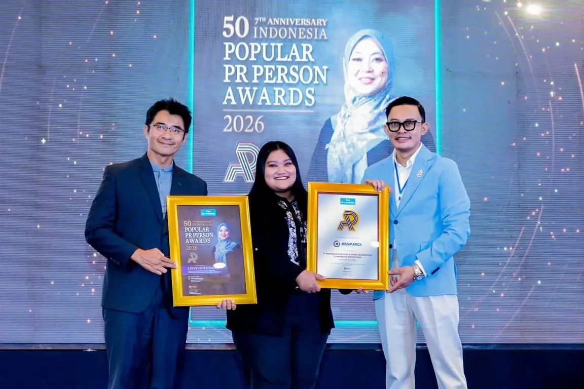 Jasa Marga Sabet Dua Penghargaan PR di Indonesia Public Relations Summit 2026