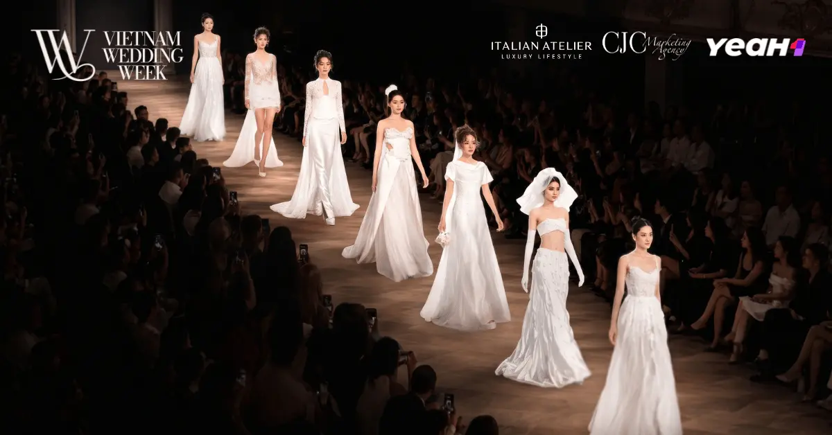 VIETNAM WEDDING WEEK 2026 MENGHADIRKAN 7 PERTUNJUKAN RUNWAY DAN SENIMAN UNTUK MENCIPTAKAN PENGALAMAN RUNWAY YANG IMERSIF