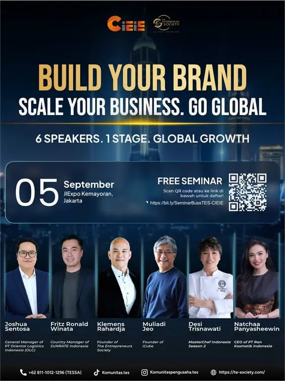 TES Hadirkan Rangkaian Forum Bisnis Internasional dan Seminar Global Growth di CIEIE 2026
