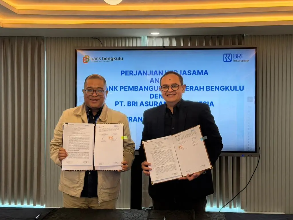 BRI Insurance dan Bank Bengkulu Perkuat Sinergi Strategis melalui Perlindungan Aset BPD Bengkulu