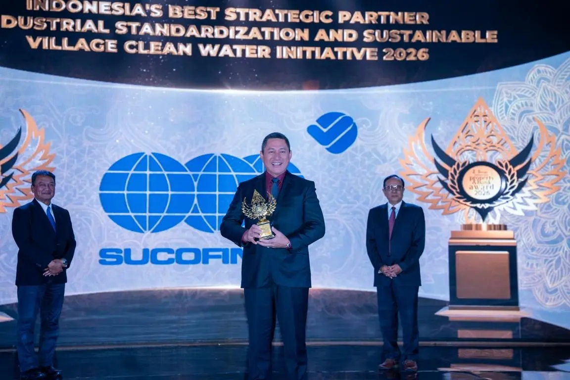 RAIH PENGHARGAAN INDONESIA PROPERTY & BANK AWARD XX 2026, SUCOFINDO TEGASKAN KOMITMEN KEBERLANJUTAN