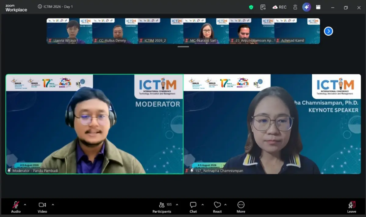 Tanpa Batas Geografis, ICTIM 2026 Buktikan Diskusi Riset Lintas Negara Secara Daring