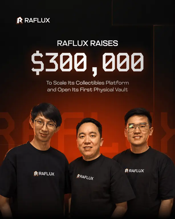 Raflux Raih Pendanaan US$300.000, Siapkan Vault Fisik di BSD City