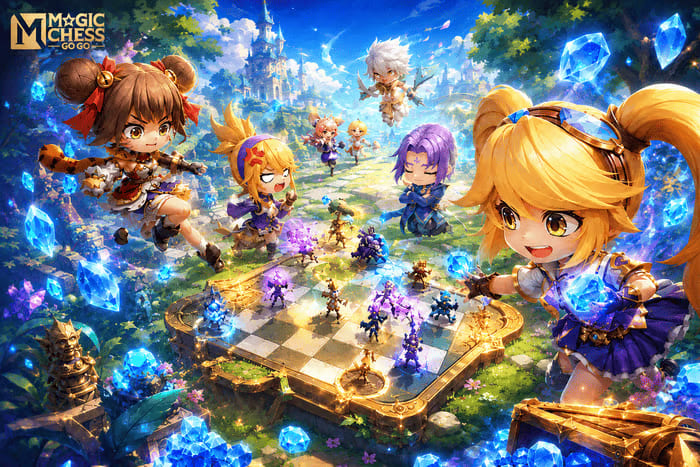 Lengkapi Koleksi Commander dan Skin dengan Top Up Magic Chess
